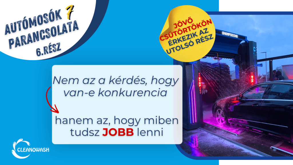 Autómosó versenytársak és piaci környezet