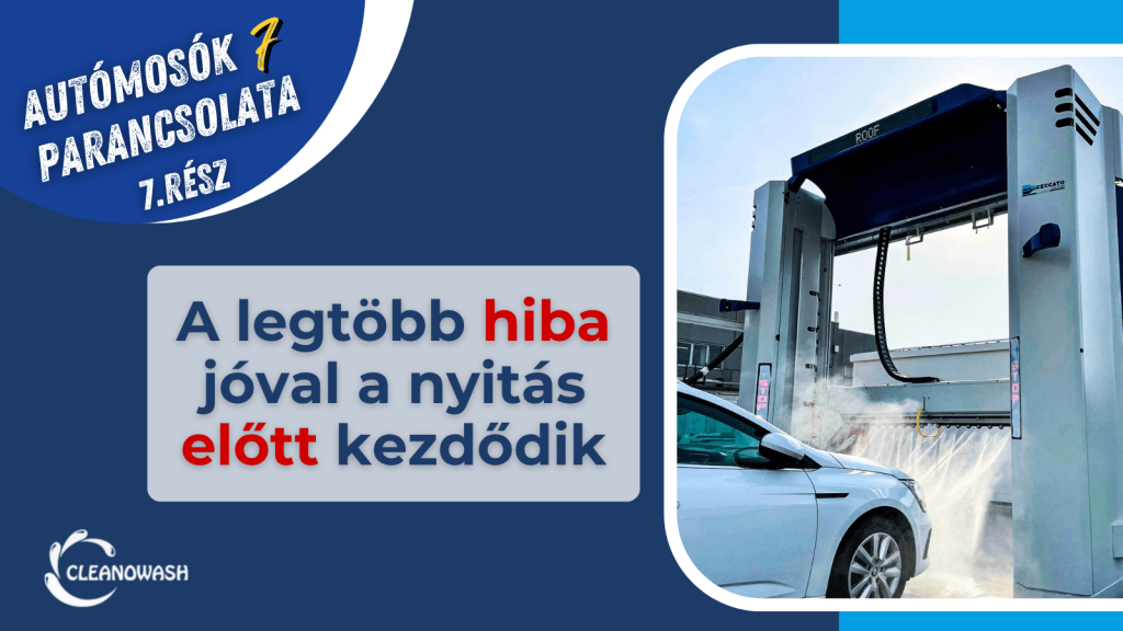 Autómosó befektetés hibák: kockázatok, amiket érdemes elkerülni