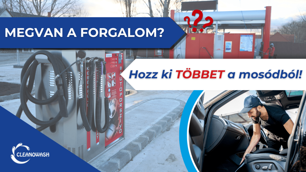 Autómosó kiegészítők meglévő mosók fejlesztéséhez
